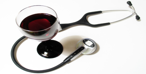 Rotwein vermindert Herzinfarktrisiko